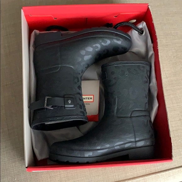 hunter insulated short boots